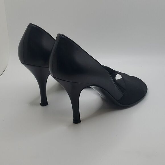 Yves Saint Laurent | Classic Leather Heeled Mules - Picture 4 of 9